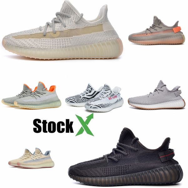 

kanye west running shoes sports shoes, zebra,glow,clay true form hyperspace triple black fashion shoes #qa524