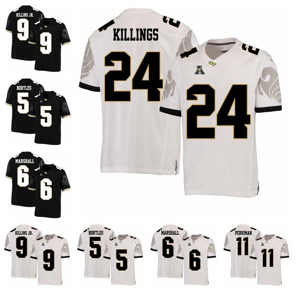 

ucf рыцари джерси отис андерсон джерси darriel mack младший адриан killins jr mckenzie milton габриэль davis трикотажные изделия футбола пол, Black
