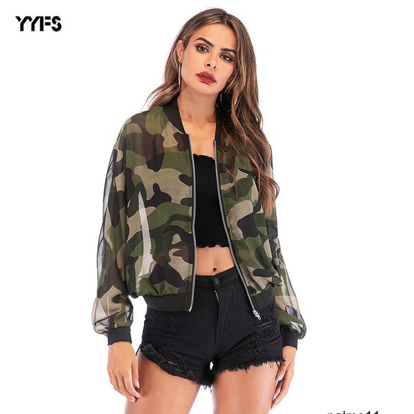 

womens designer sun protection clothing casual holiday camouflage versatile jacket female oo6q, Black;brown