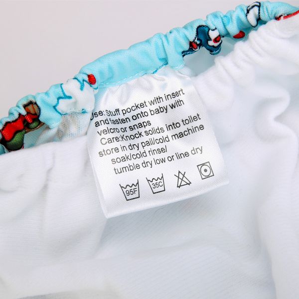 

mums 50pcs new baby cloth diaper cover adjustable baby cartoon leaves cloth nappy washable reusable quick drying diapers