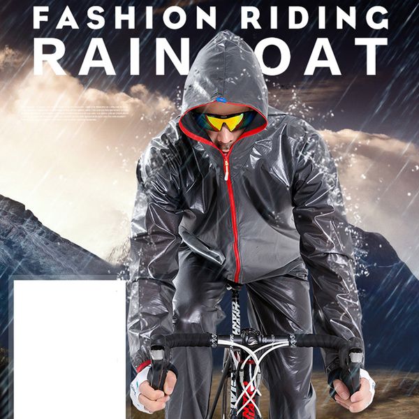 

outdoor sports waterproof windproof rain coat cycling jackets bike bicycle running jersey ultralight, Black;blue