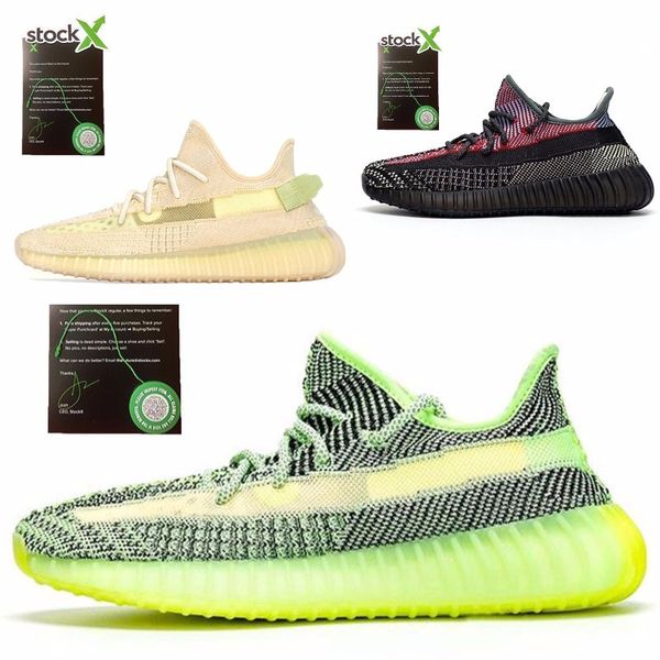 

yeezreel kanye west v2 men women running shoes blue tint yecheil yeshaya black reflective desigmor shoes mens sneakers j#006438 with box