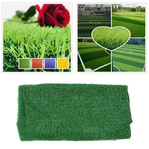 

3x artificial grass turf fake grass mat pet dog area turf 1x2m(3.28x6.56ft