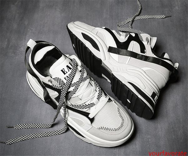 

triple s men s shoes clunky sneakethick-soled korean breathable casual sports fashion student running shoes