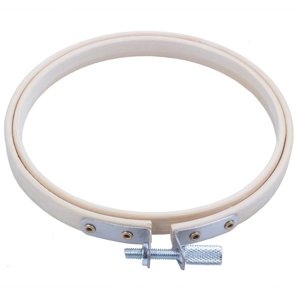 

вышивка круг набор обручи крест обруч кольцо деревянный круглый регулируемый bamboo обручи для art craft handy швейный набор (12pc 4inch, Black