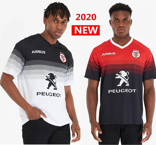 

Toulou e 2020 home tadium jer ey alternate rugby jer ey tluth hirt toulou e league jer ey 5xl, Black;gray