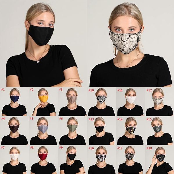 

lady fashion face masks dust mask anti-fog washable and reusable face masks adjustable ear cord solid colors and prints xd23789