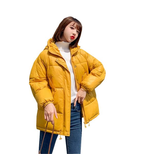 

puimentiua autumn winter jacket women coat fashion female stand jacket women parka warm casual plus size overcoat parkas, Tan;black