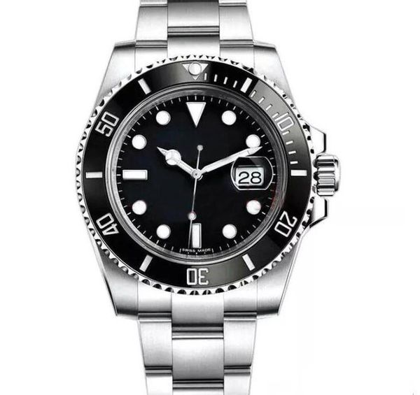 

роскошь мужские часы керамический ободок механические 40мм автоматические механические часы спортивные часы водонепроницаемый светящиеся oro, Slivery;brown