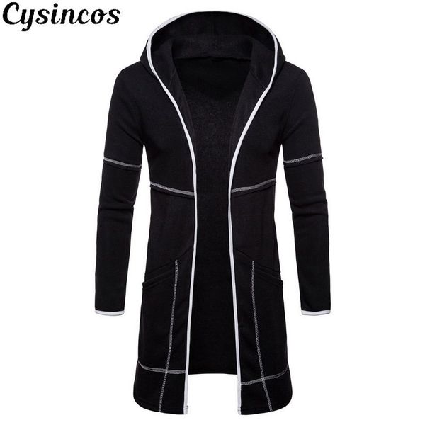 

cysincos 2019 new autumn men's jackets casual coats solid color mens brand clothing hoodies male bomber jackets men's sweaters, Black;brown
