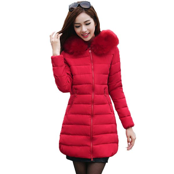 

parkas plus size -5xl,winter jacket women,camperas mujer invierno tide,maxi padded jacket,fur collar coat,hooded casaco c2179, Black