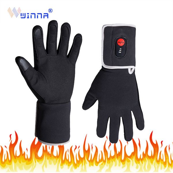

battery powered heating gloves motorcycle ski gloves outdoor activity winter hand warmer winter touch screen