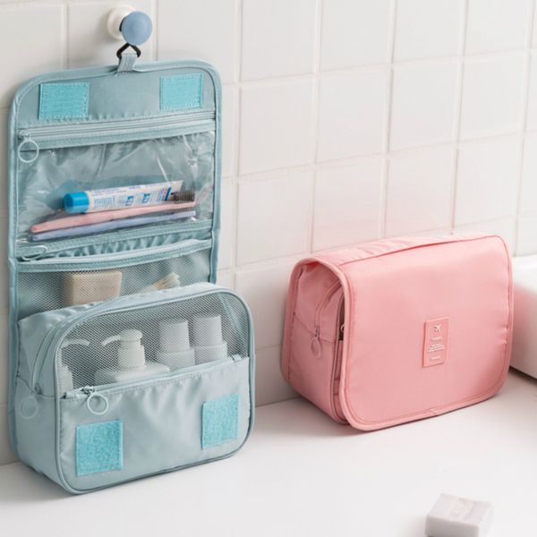 

oxford cloth waterproof women makeup bag large travel beauty cosmetic bag trip organizer case necessaries make up toiletry