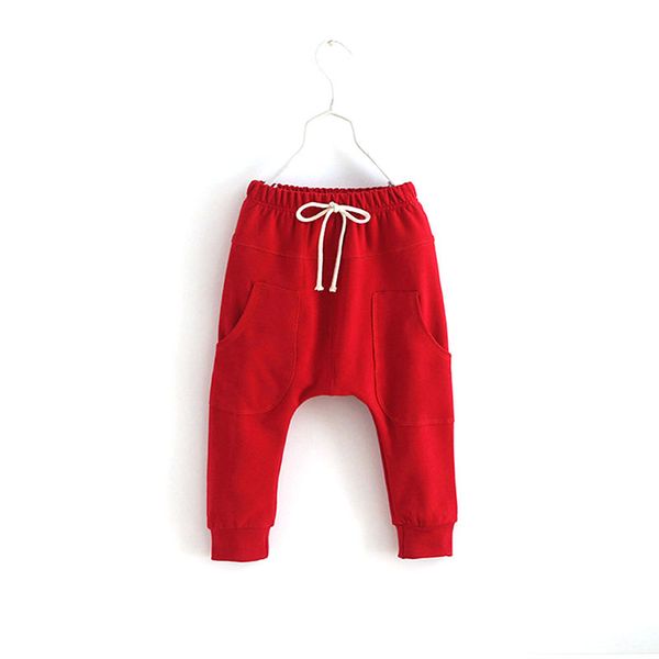 

sports fitness kid toddler children harem pants baby boy girl trousers bottoms, Blue
