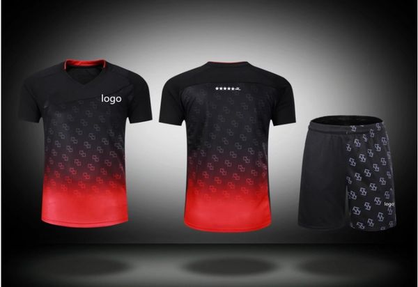 

badminton suit match dress tennis jacket and skirt trousers quick-drying and breathable table tennis team uniform, Black