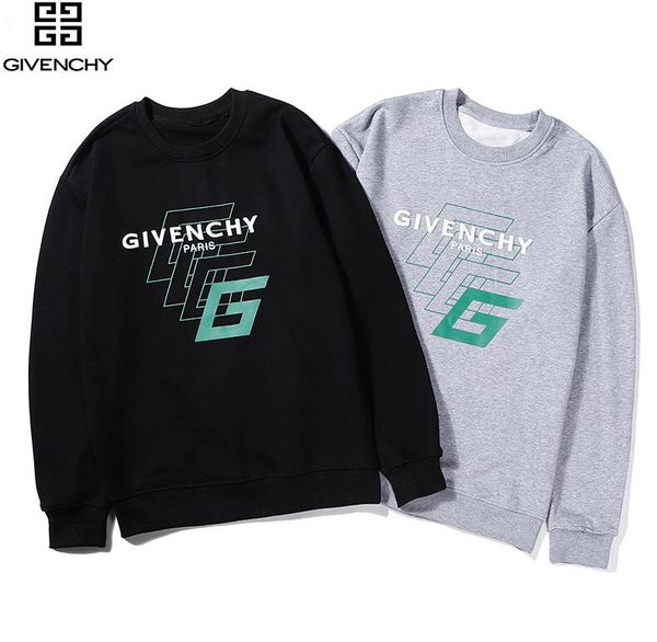 

2021 новейшие последние дизайнер осень зима мужской свитер классический моды пуловер мужчины марка экипаж шеи одежда высокого качества мужск, Black