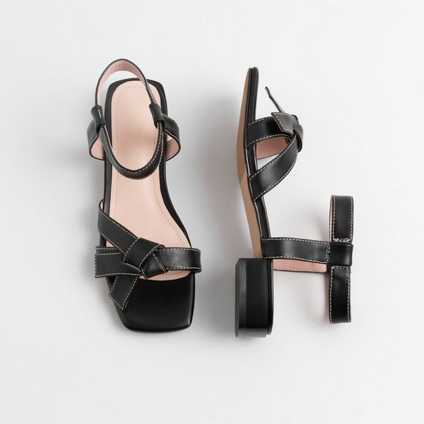 

new women's sandals open toe gladiator low heels summer sandals for women slides dress shoes, Black