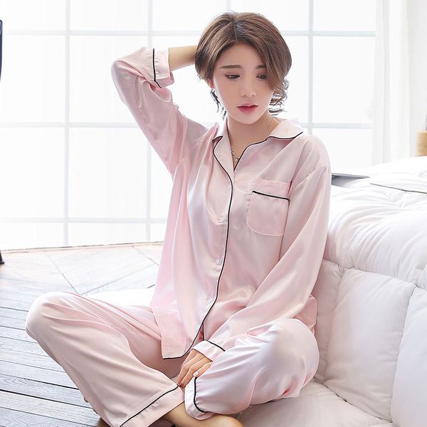 

2pcs women leisure wear pajamas sets 2019 lounge sleepwear bedgown for ladies nightgown pajamas girls nightshirt home clothes, Blue;gray
