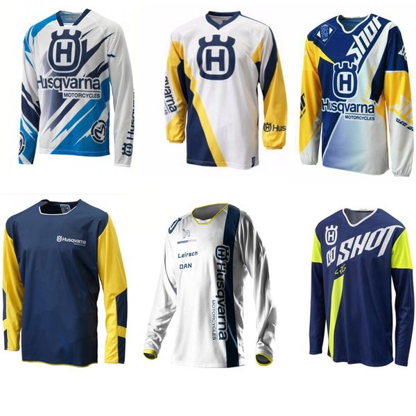 

models moto husq motocross jersey long sleeve racing moto clothes quick dry cycling motorcycle downhill