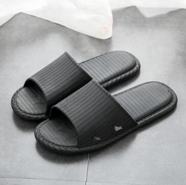 

pu indoor slipper sandals, made in china. factory direct selling price concessions#244, Black