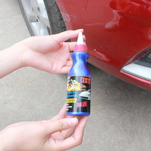 

new car 100ml 1set paint scratch repair agent polishing wax paint scratch repair remover care coat auto p# 813 dropship