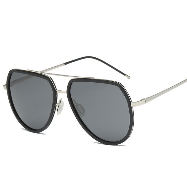 

2020 new men's metal sunglasses polarized sunglasses yurt male driver drove sunglasses wholesale, White;black
