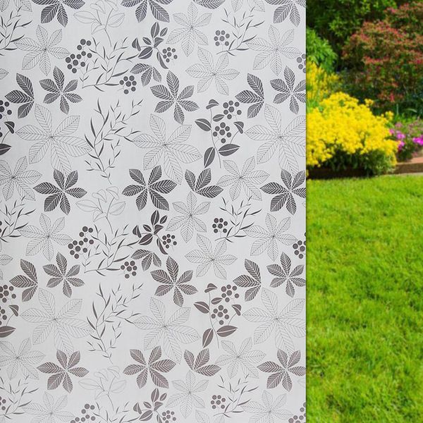 

adhesive 45x200cm frosted window film glass sticker for uv rejection heat control