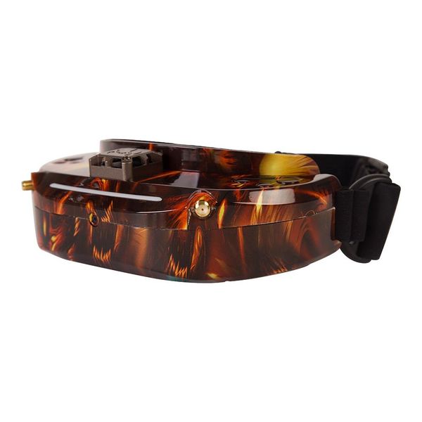 

skyzone sky03o oled-дисплей 1024 x 768 5.8g 48ch diversity fpv video goggles с fan hdmi head tracking - amber