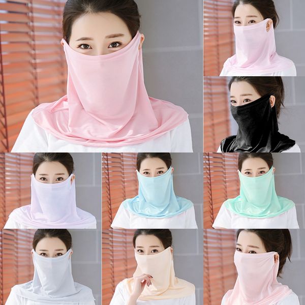 

umxva 44 style magic scarf collar sports mask outdoor absorbent headbands seamless face bandanas scarf skull masks halloween scary mask, Black