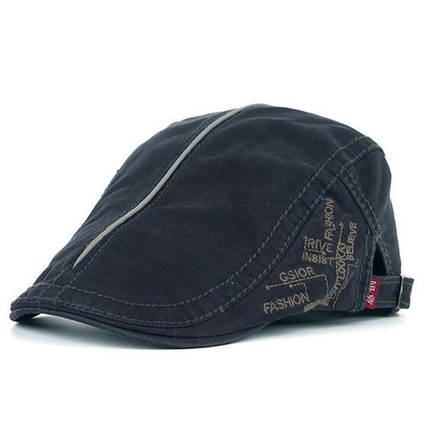 

2017 new cotton berets summer spring caps male casquette flat cap men women ht51173+30, Blue;gray