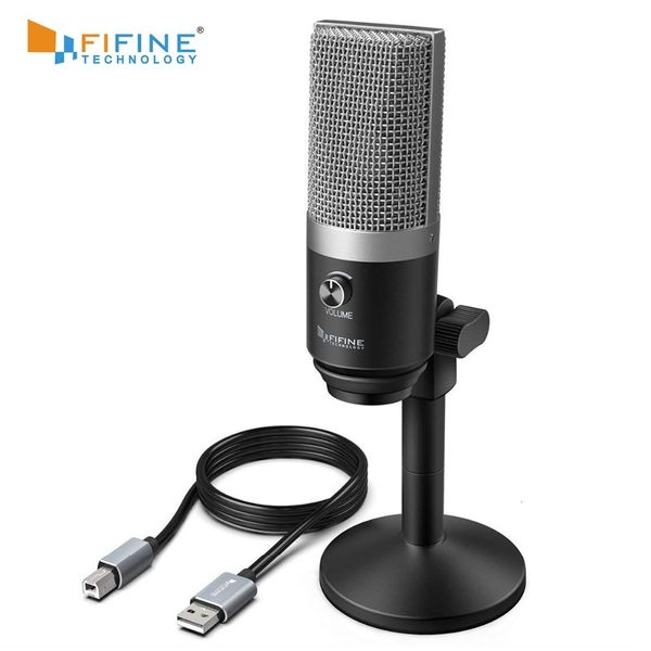 

usb microphone for lapfifine and computers for recording streaming twitch voice overs podcasting for youtube skype k670