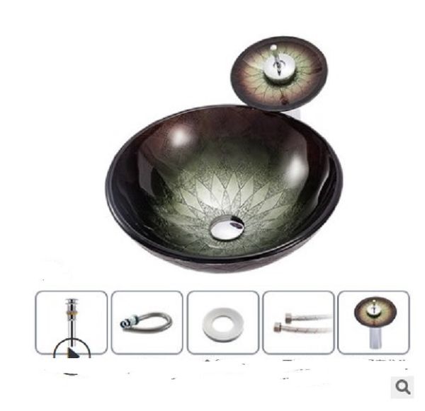 

2020 bathroom sinks direct sales of bathroom manufacturers glass art basin european and american royal washbasin bb2