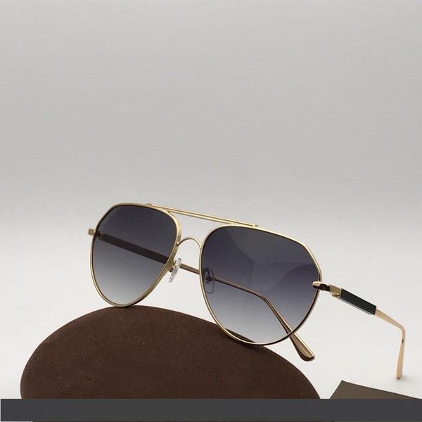 

новые модные дизайнерские солнцезащитные очки 0670 металлическая пилотная рамка с высоким качеством популярный стиль бестселлер защитные очк, White;black