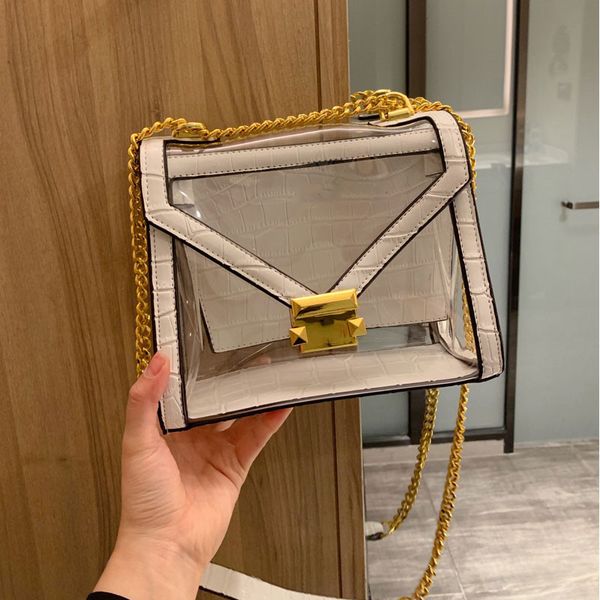 

pvc clear bags shoulder bag crossbody bags cross body womens messenger bags jelly bag transparent bag