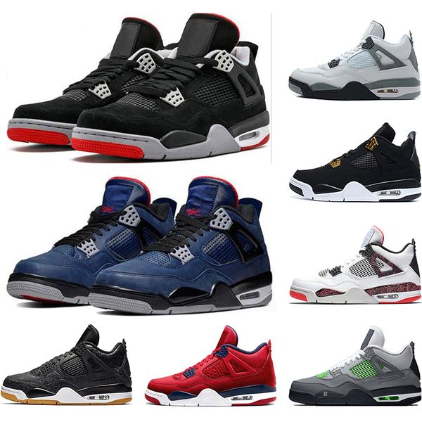 

2020 new bred what the 4 white cement 4s iv cactus jack cool grey mens basketball shoes royalty fiba neon men sports sneakers