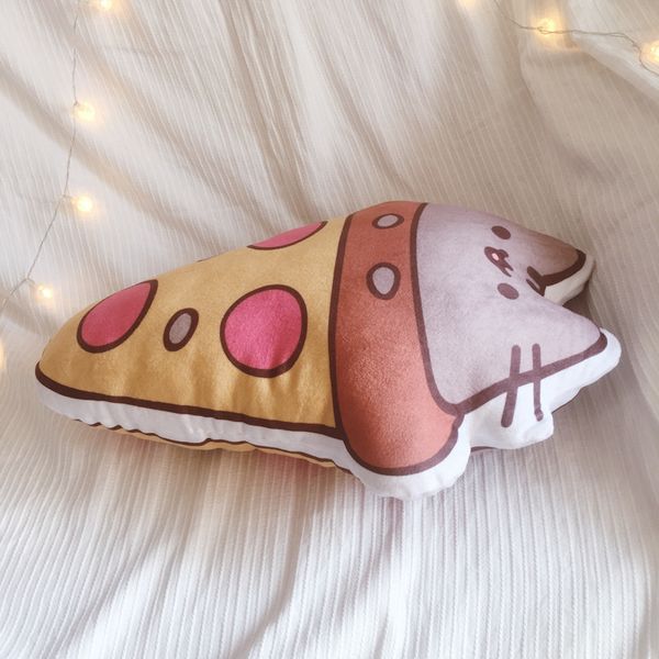 

cartoon pizza cat ice cream cat toy pillow children's toy baby accompanying sleeping dolls comfort dolls holiday gifts