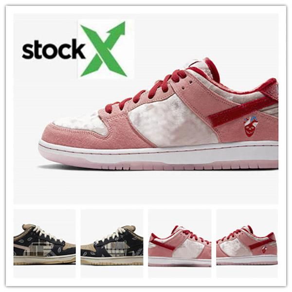 

stock x strangelove x sb dunk low pink superior quality running shoes women mens designer sport trainers sneakers valentine day s, Black