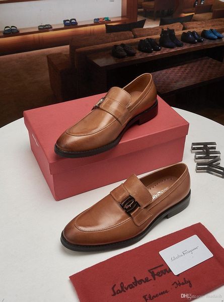 

20fw fashion wedding oxford men shoes 2019 dress shoes men elegant luxury social designers formal shoes men zapatos de hombre \ yetc5, Black
