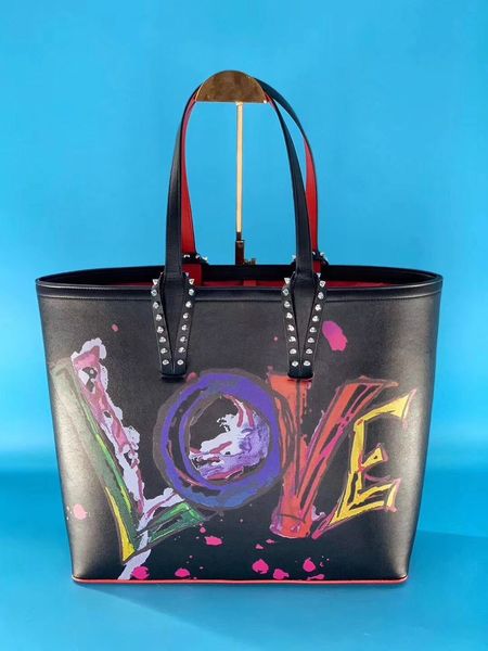 

women designer handbags red bottom ladies fashion composite handbag genuine leather purse bags