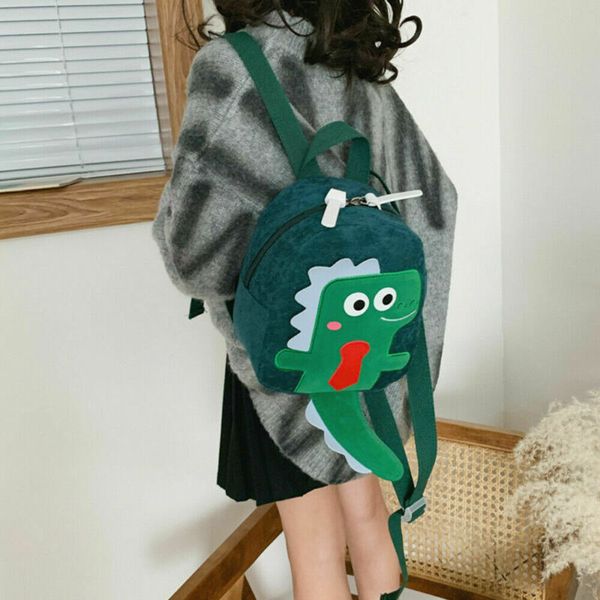 

горячие милые дети унисекс мальчики девочки динозавр дизайн животных рюкзак малыш дизайнер школа мультфильм дорожная сумка bookbag