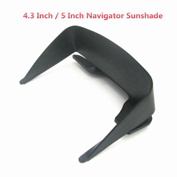 

latest upgrade 5-inch car gps navigator sun visor sunshade navigation accessories spring clip style gps screen visor hood block