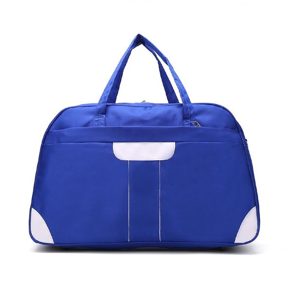 

oxford handbags new wave of female high-capacity travel bag hand luggage bag travel bag fitness package shipping, Blue;pink