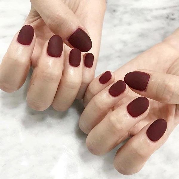 

2019 24pcs/set fake nails new fashion tips finish design removable tips nail art decoration gift for girl women wyt6, Black