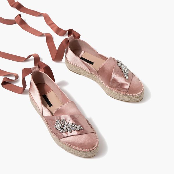 

carole levy 2019 new design june arrival woman shoes pink flat with low-heels youth style ribbon ankle strap lady single shoes, Black