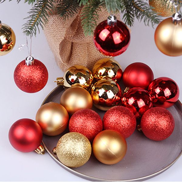 

24pcs/box 40mm diy christmas tree decor ball bauble xmas party hanging ball ornament decorations hanging bauble decor
