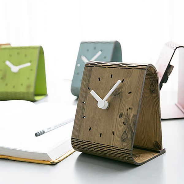 

nordic table clock living room bedroom office table decoration home decor selling 2019 products desk digital clock 50y003