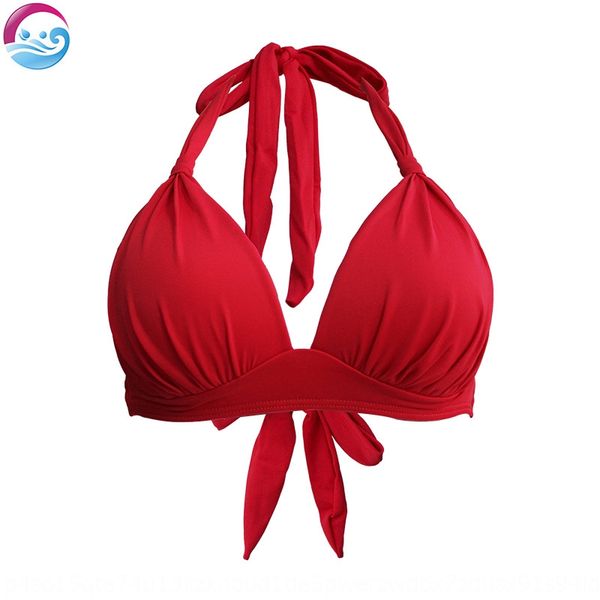 

big chest bikini bikini single strap solid color non-steel ring swimsuit female swimsuit, White;black