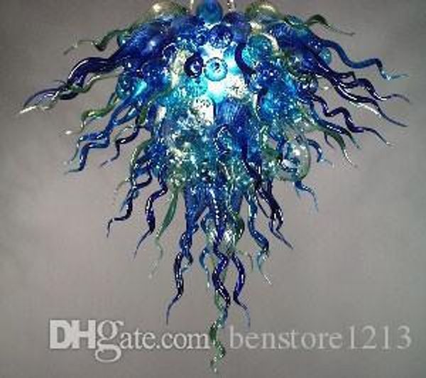 

fashion designed style hand blown glass chandelier for home/l decoration led saving light source modern chain chandelier