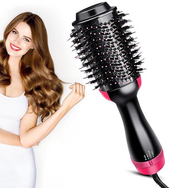 

профессиональный шаг фены и volumizer styler blow канальная hot air brush blower фены расческа для укладки инструменты