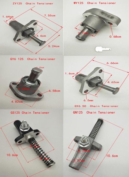 

a466 motorcycle timing chain tensioner regulator adjuster for gn125 gs125 gy650 gy6125 zy125 wy125 chain tensioner regulator